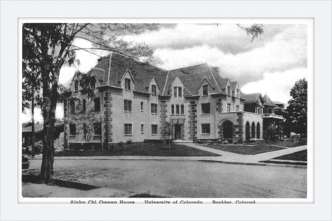 Alpha Chi Omega House, Boulder