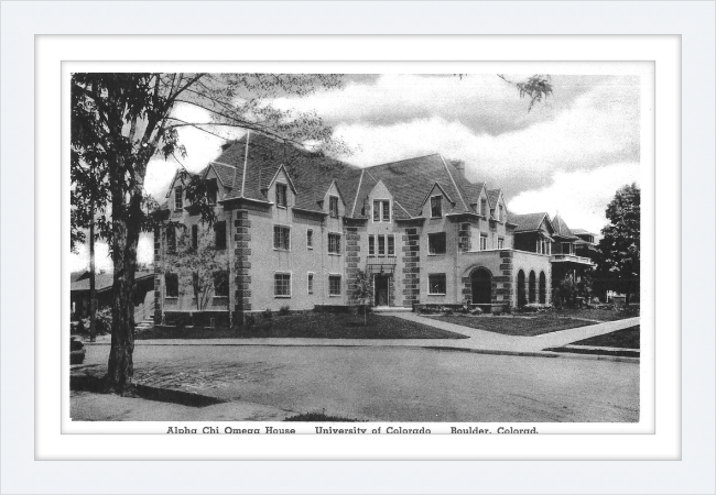 Alpha Chi Omega House, Boulder