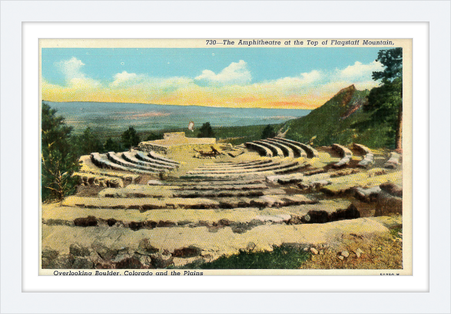 The Amphitheatre at the Top of Flagstaff Mountain