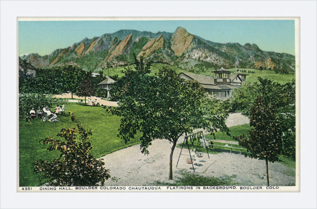 Dining Hall, Boulder Colorado Chautauqua