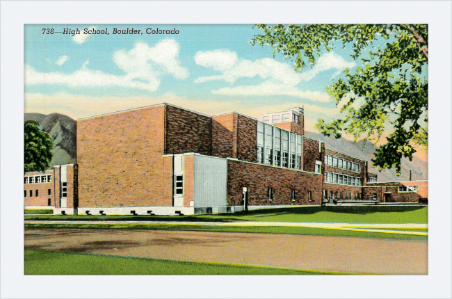 High School, Boulder, Colorado