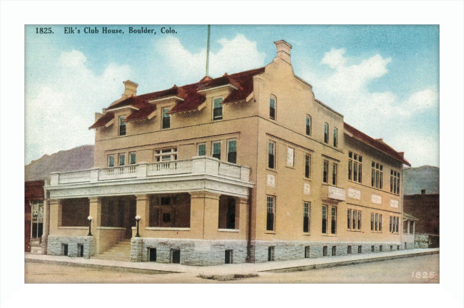 Elk's Club House, Boulder, Colo.