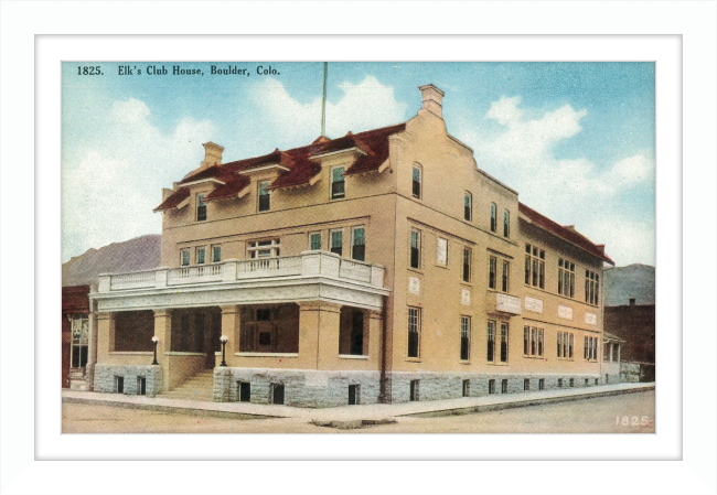 Elk's Club House, Boulder, Colo.