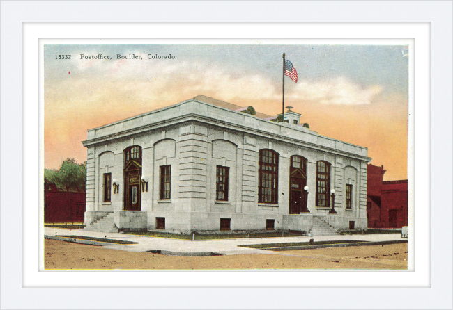 Postoffice, Boulder, Colorado