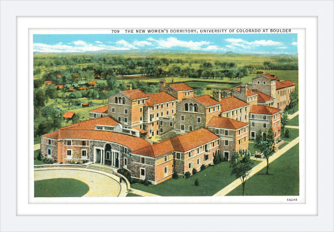 The New Women's Dormitory, University of Colorado at Boulder