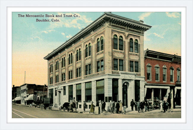 The Mercantile Bank and Trust Co Boulder, Colo