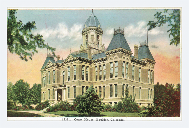 Court House, Boulder, Colorado