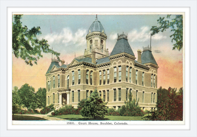 Court House, Boulder, Colorado