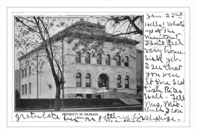 University of Colorado Library