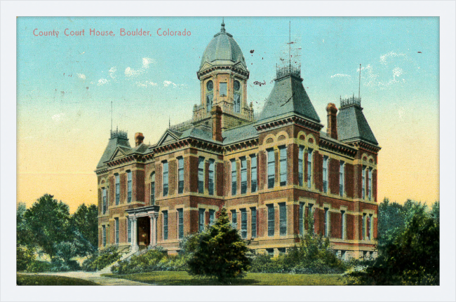 County Court House, Boulder, Colorado