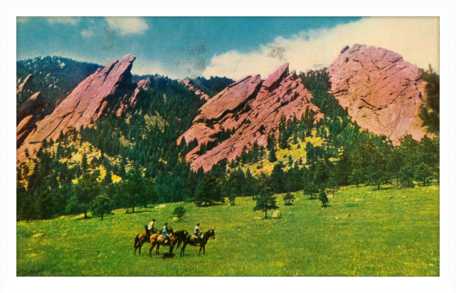 Flatiron rocks near Boulder