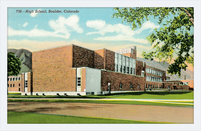 High School, Boulder, Colorado