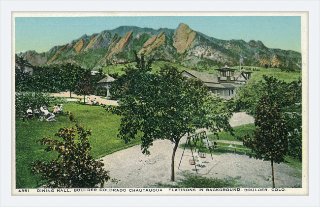 Dining Hall, Boulder Colorado Chautauqua