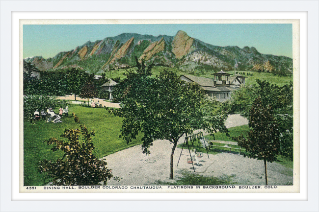 Dining Hall, Boulder Colorado Chautauqua