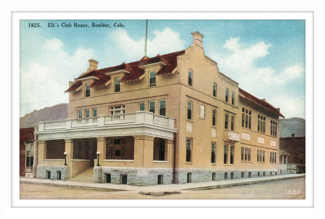 Elk's Club House, Boulder, Colo.