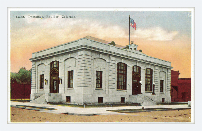 Postoffice, Boulder, Colorado