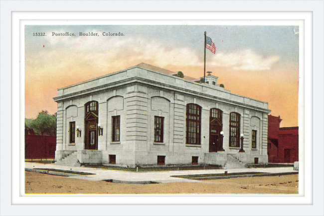 Postoffice, Boulder, Colorado