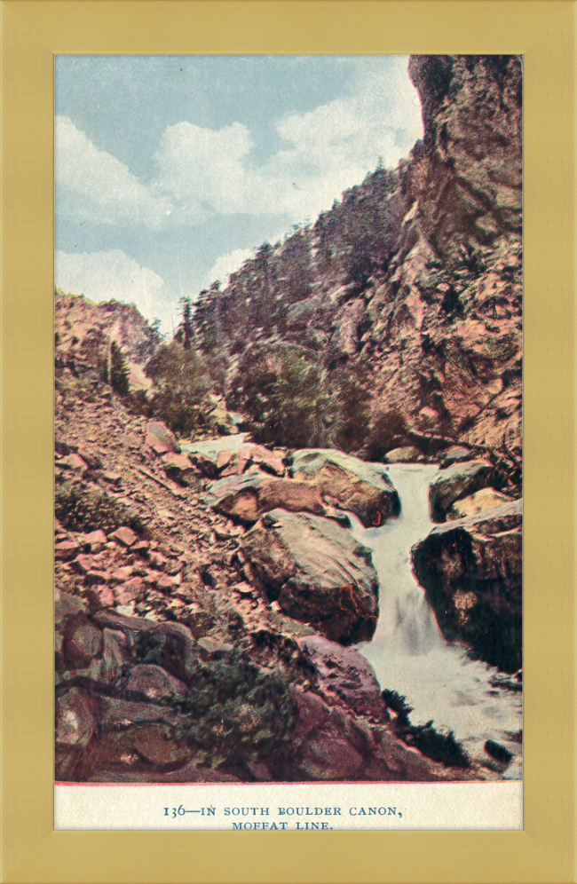 South Boulder Canon, Moffat Line