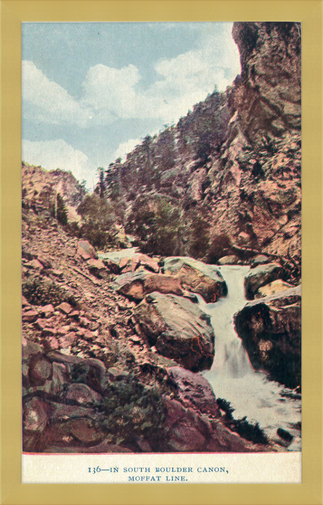 South Boulder Canon, Moffat Line