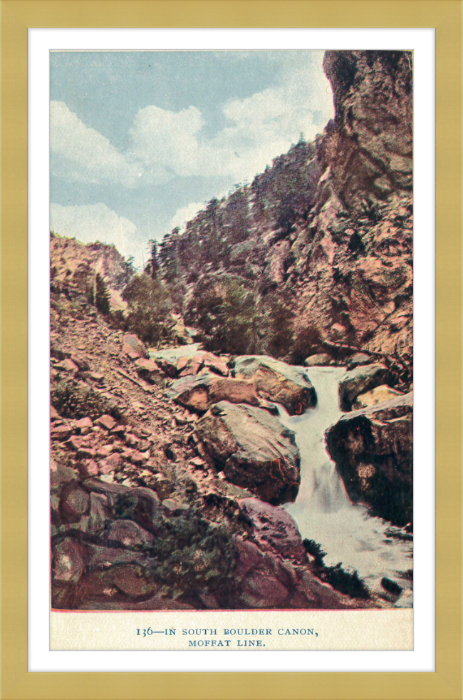 South Boulder Canon, Moffat Line