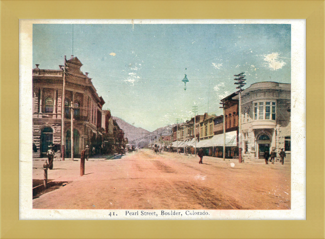 Pearl Street, Boulder, Colorado