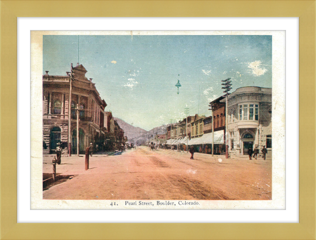 Pearl Street, Boulder, Colorado