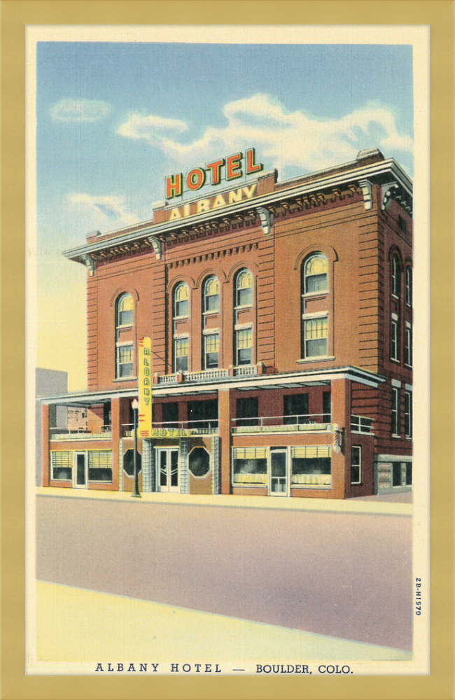 Albany Hotel Boulder, Colo