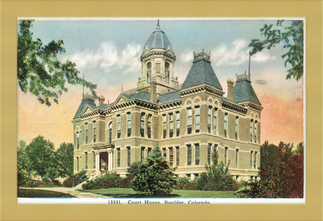 Court House, Boulder, Colorado