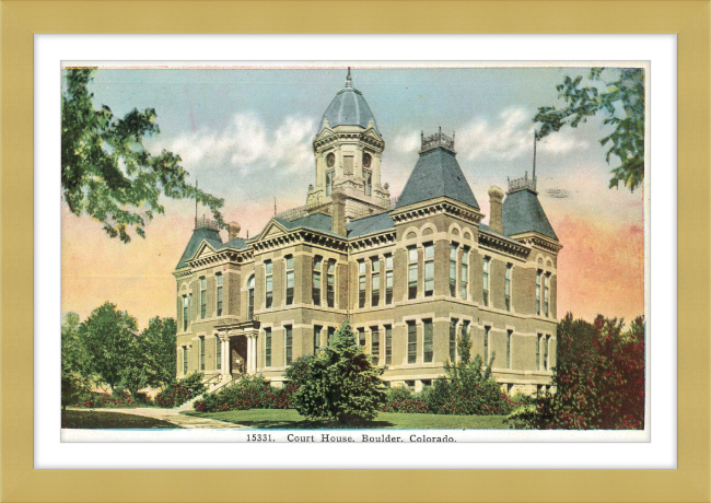 Court House, Boulder, Colorado