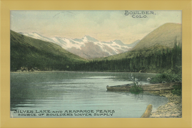 Silver Lake and Arapahoe Peaks Source of Boulder's Water Supply