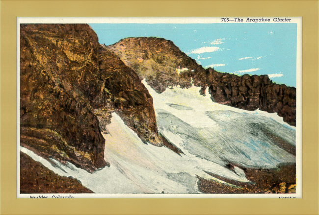The Arapahoe Glacier, Boulder, Colorado