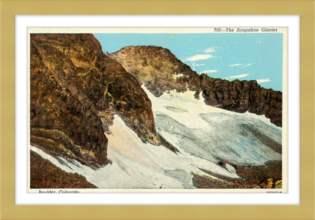 The Arapahoe Glacier, Boulder, Colorado