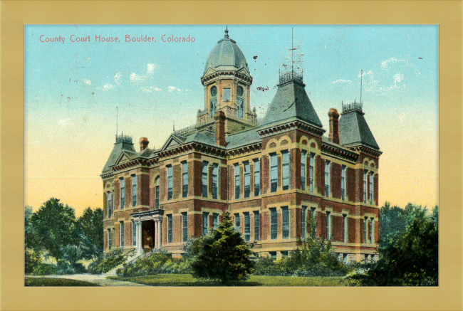 County Court House, Boulder, Colorado