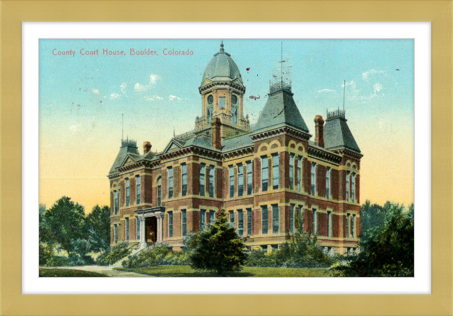 County Court House, Boulder, Colorado