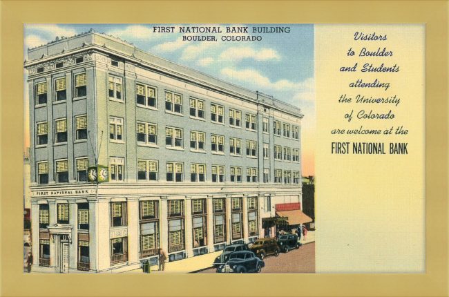 First National Bank Building Boulder, Colorado