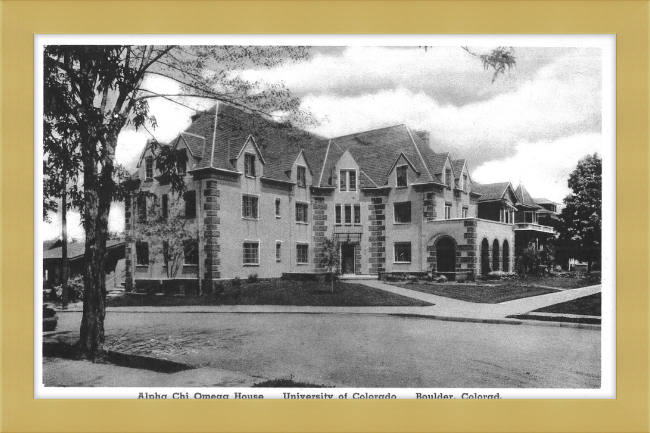 Alpha Chi Omega House, Boulder