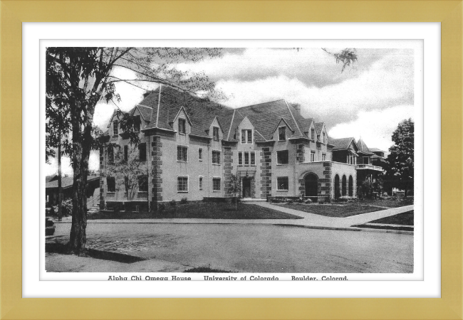 Alpha Chi Omega House, Boulder