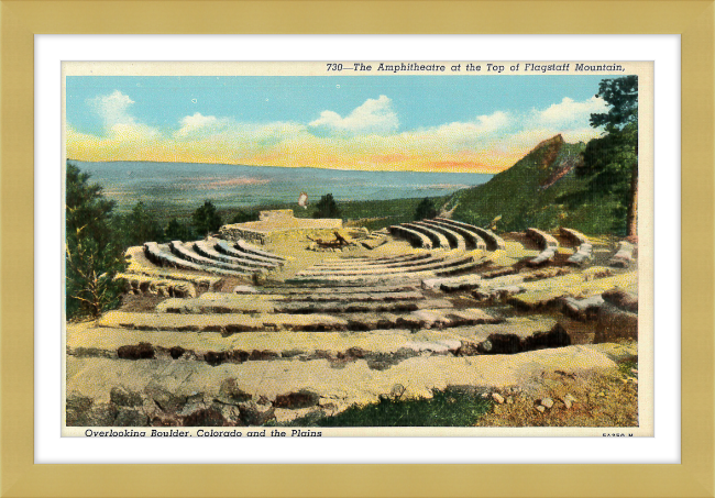 The Amphitheatre at the Top of Flagstaff Mountain