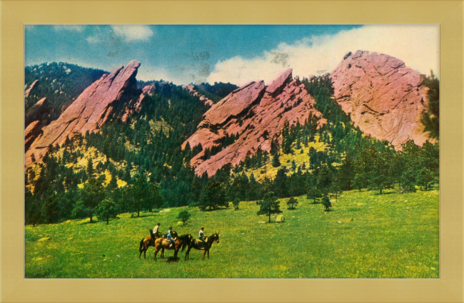 Flatiron rocks near Boulder