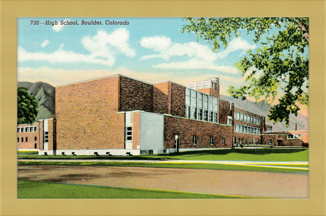 High School, Boulder, Colorado