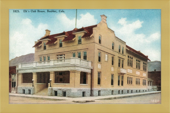 Elk's Club House, Boulder, Colo.