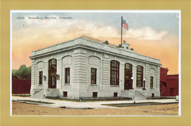 Postoffice, Boulder, Colorado