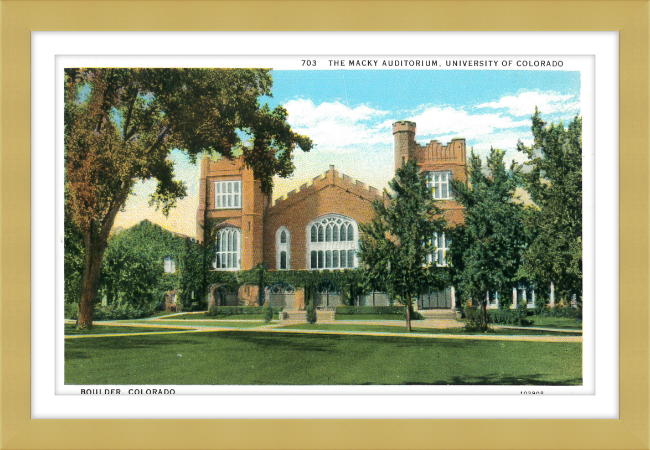 The Macky Auditorium, University of Colorado