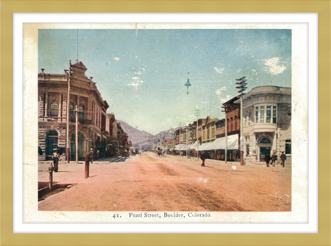 Pearl Street, Boulder, Colorado