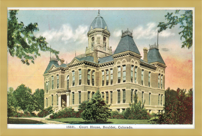 Court House, Boulder, Colorado