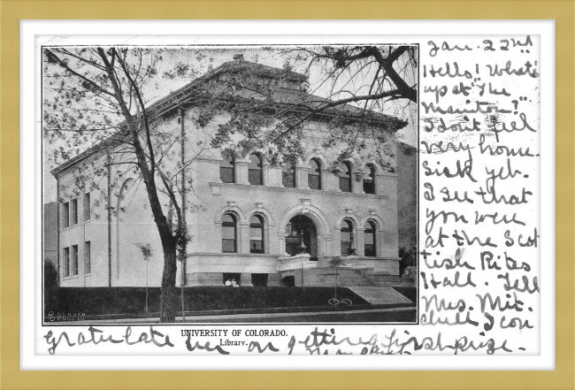 University of Colorado Library