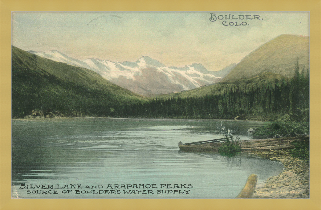 Silver Lake and Arapahoe Peaks Source of Boulder's Water Supply