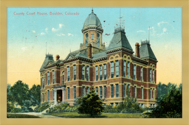 County Court House, Boulder, Colorado