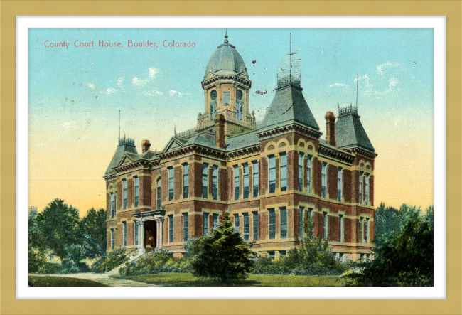 County Court House, Boulder, Colorado