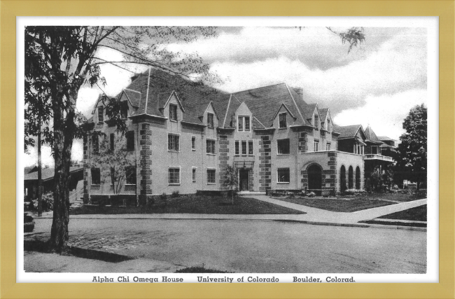 Alpha Chi Omega House, Boulder